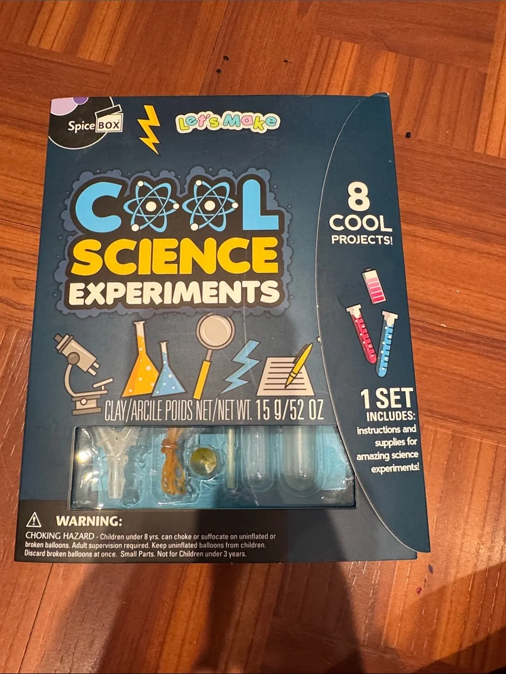 Cool Science Experiments Kit - Blue